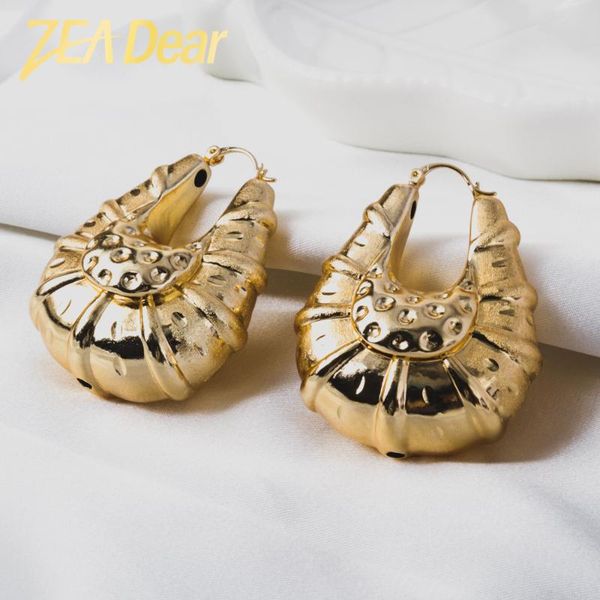 

hoop & huggie diana baby jewelry copper fashion big sets women girl earrings pendent large style for wedding party gifts trendy classic, Golden;silver