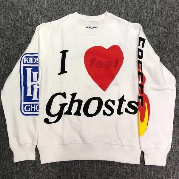 

2021 new version of kanye west kids choose grey woman's man thick cotton jacket hip hop hoodie street famous man's sweater 149s, Black