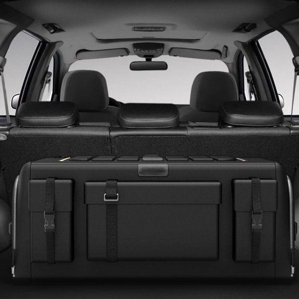 

car organizer trunk storage box folding tail items large capacity
