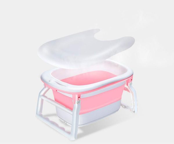 

bathing tubs & seats baby bathtub folding can sit and lie on large articles neonatal bucket
