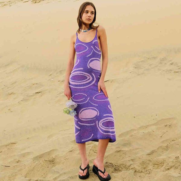 

casual dresses summer dress knitted spaghetti women bodycon sash girly party dresses house wear sunny beachwear y2k paisley dressed as a wom, Black;gray