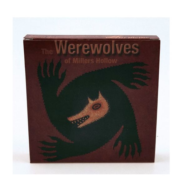 Werewolf Game Home Party Board con regole inglesi per la carta del divertimento in famiglia