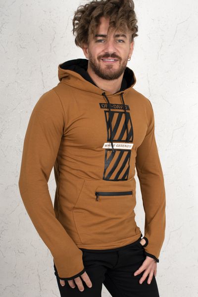

Ochre Zip Detail Long Sweat 2100420 4ol6, Black
