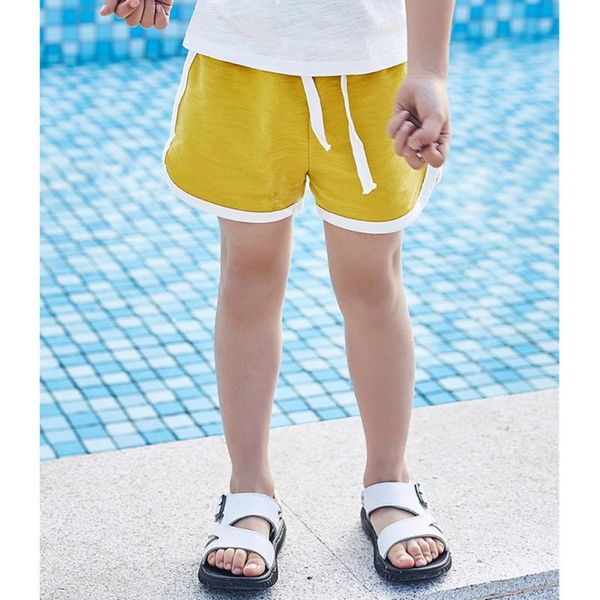 

3pc kids patchwork shorts baby girl boy casual sport shorts pants clothes summer children kids solid color for children, Black