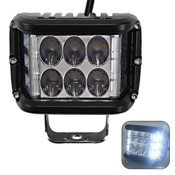 

working light 12v-32v 45w work side shooter led bar combo strobe lamp for atv suv truck 28gc