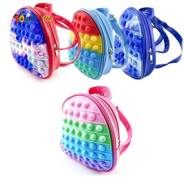 

fidget toys children backpacks 3d girl boy school bags toddler kids schoolbag kindergarten anime kawaii figet pouch gift