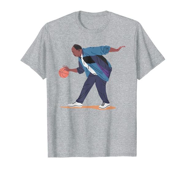 

stanley play basketball funny t-shirt for men women boys, White;black