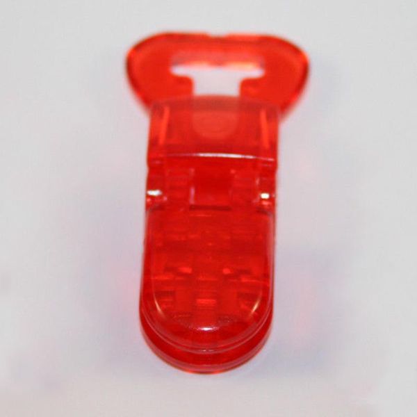 

10pcs plastic pc fall prevention craft mini eco-friendly baby feeding t-clip style rfid blocking transparent t-shaped dummy