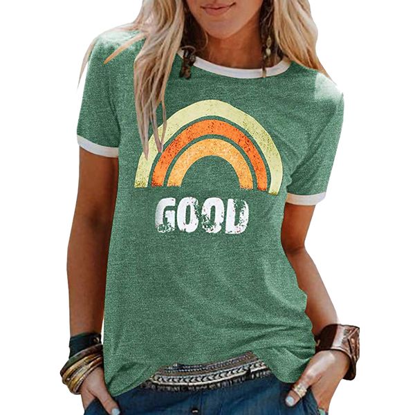 

adisputent letter print t-shirt women tshirt summer fashion short sleeve female tee shirts casual cartoon women tee clothes, White