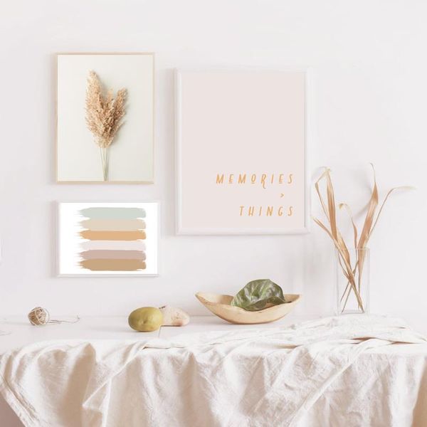 

paintings landscape boho beach pography wall art canvas painting posters abstract female line prints gallery living room home decor