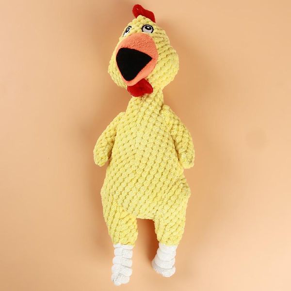 

dog toys & chews pet interactive training plush non-toxic soft animal chicken creative spoof bite toy funny gift