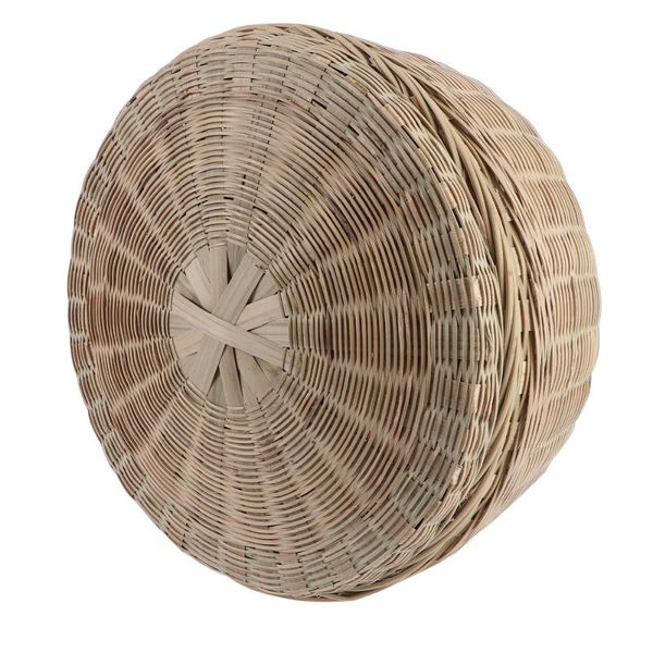 

storage baskets 1pc bamboo container tea box cake basket fruit case with lid