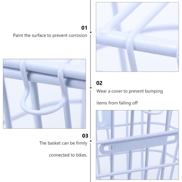 Другие аксессуары для интерьера, 1 шт., корзина для электрического велосипеда, утолщенный держатель для хранения, гаджет для верховой езды2479