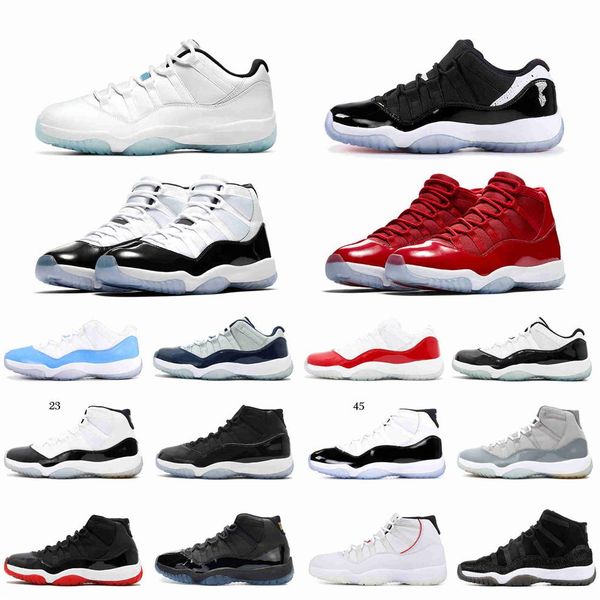 

11 men women basketball shoes 11s low cool grey win like 96 bred space jam cap and gown concord 45 gamma blue mens womens sport sneakersa56