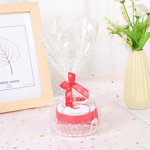 

towel christmas tree man snowman cake company eve year's gift