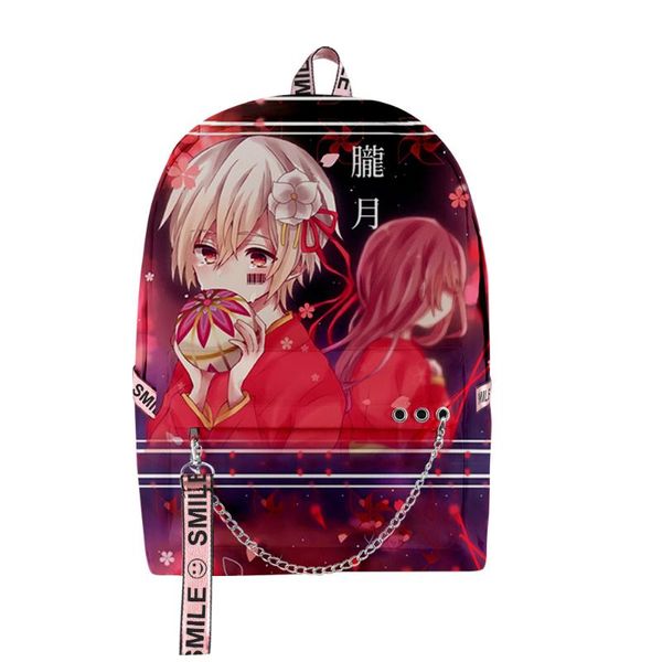

backpack mafumafu women men chain bag outdoor travel fashion computer student school
