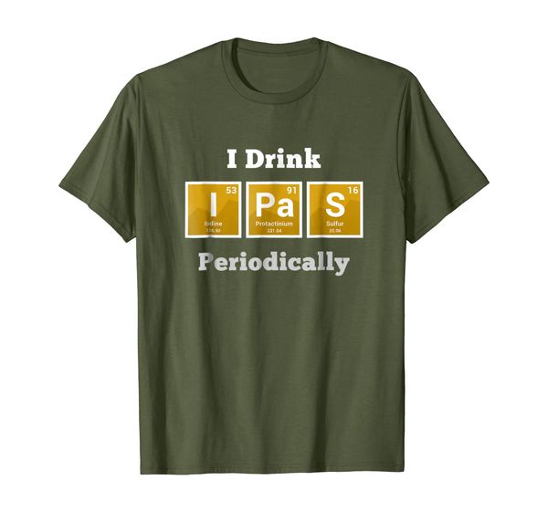 

beer shirt "i drink ipas regularly" men women tee gifts, White;black