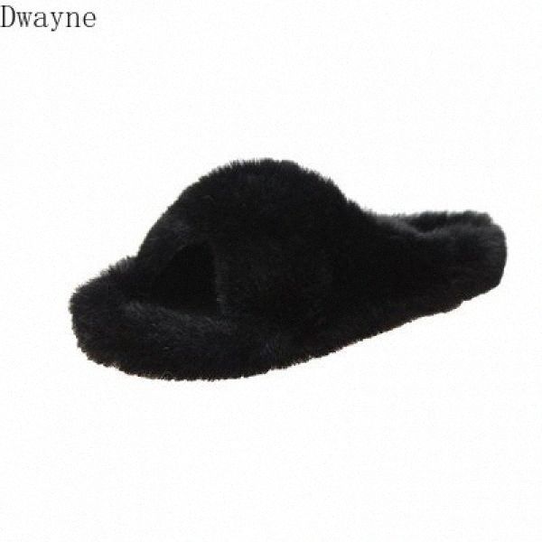 

2020 new lazy fashion wild flat non slip cross slippers e1o1#, Black