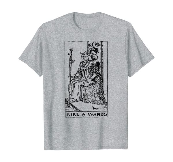 

Tarot Card : King of Wands | Tarot T-Shirt, Mainly pictures