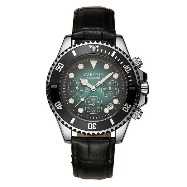 

wristwatches chronograph watches men brand waterproof quartz sports creative business wristwatch mans gift g style relogio masculino, Slivery;brown