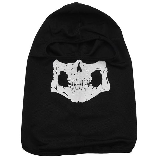 

cycling caps & masks skull balaclava for skiing motorbike sports costumes, Black