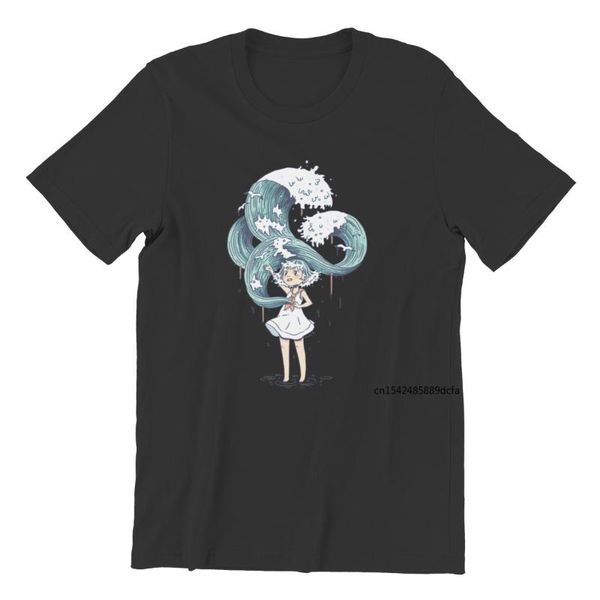 

men's t-shirts summer daughter of the sea print custom funny tees, White;black