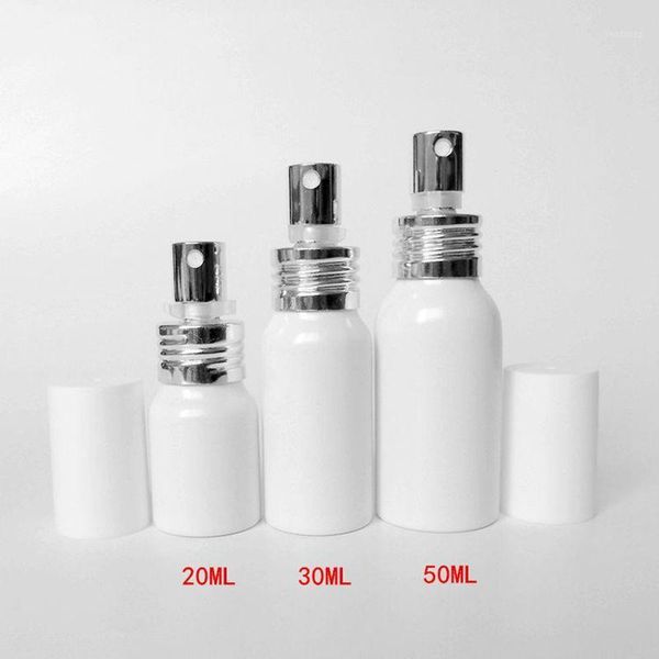 

storage bottles & jars 20ml 30ml 50ml aluminium spray atomiser bottle refillable empty black pump atomizer for cosmetic packaging tool f053