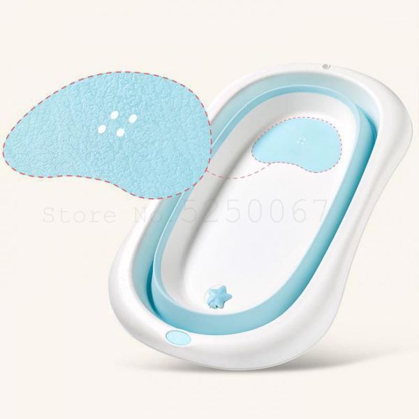 

bathing tubs & seats baby bath neonatal large foldable household barrel products can sit and lie1