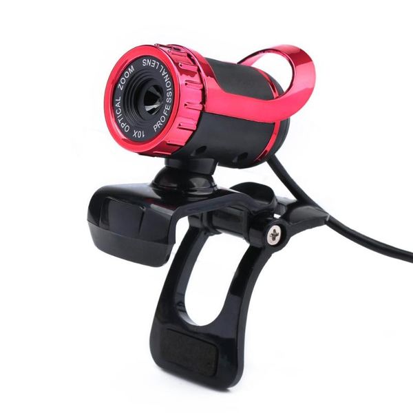 

webcams usb hd webcam camera with mic 360 degrees clip-on for skype computer youtube pc lapweb drop