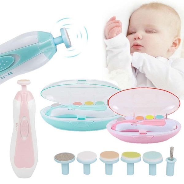 Tagliaunghie elettrico per neonati Neonati portatili Set per la cura delle unghie Dispositivo per manicure per bambini