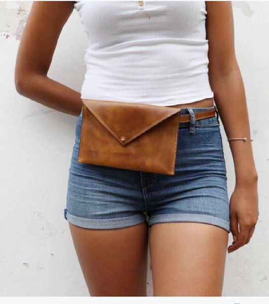 

medieval steampunk square belt satchel women's outdoor button pouch