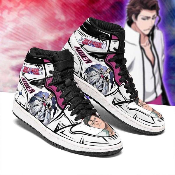 

sneakers bleach anime fan aizen gift idea mn05