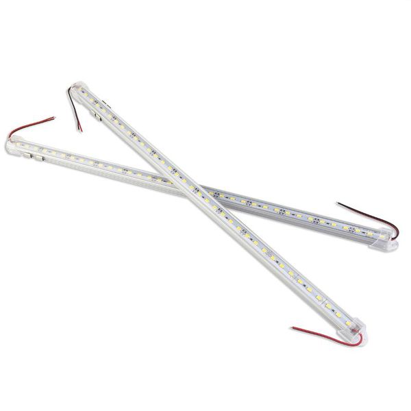 

bar lights winomo 2pcs dc 12v 50cm aluminium rigid led strip light (white)