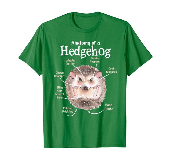 

The Cute and Adorable Anatomy of a Hedgehog Shirt, Mainly pictures