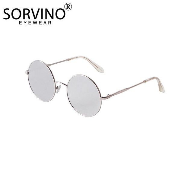 

sunglasses sorvino round female big frame tide restoring ancient ways personality street snap, White;black
