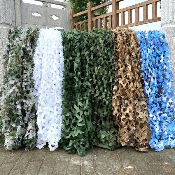 

tents and shelters 1.5x6m 1.5*7m hunting military camouflage net woodland army training camo netting car covers tent shade camping sun shelt