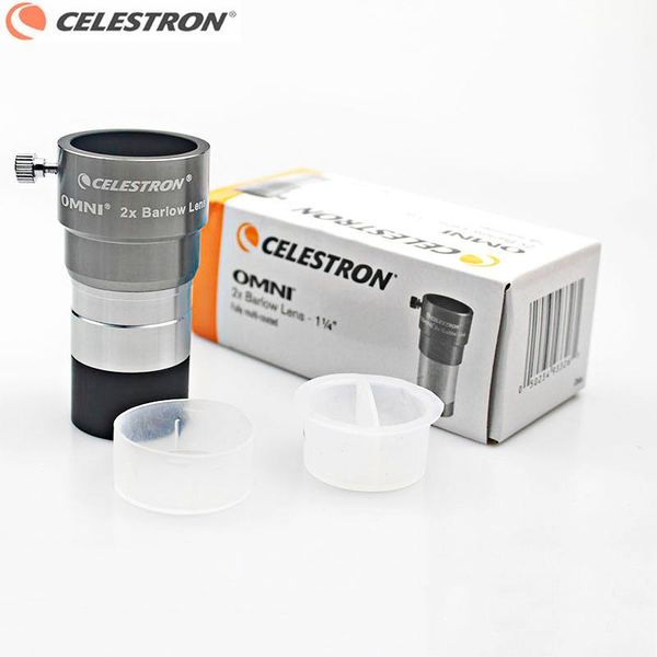 

telescope & binoculars celestron 1.25" omni 2x barlow lens achromatic by magnification eyepiece professional astronomical parts