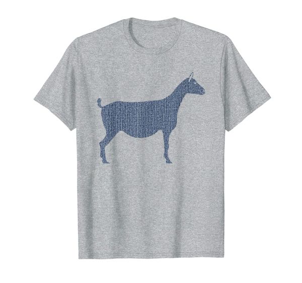 

goat denim jeans summer sheep kid nanny lover girl gift t-shirt, White;black