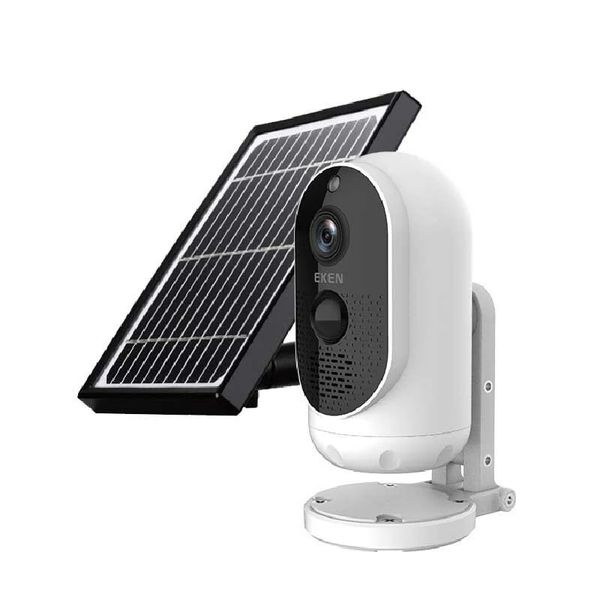 

1080p video camera smart wifi wireless two way audio ip camera with solar panel waterproof security camera
