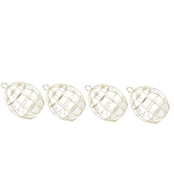 

gift wrap 4 pcs creative christmas candy storage case hollow birdcage boxes