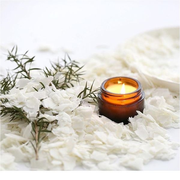 

100g/bag soy wax candle flakes 100% natural for diy supplies candle making candle candles material smokeless scented qylizo
