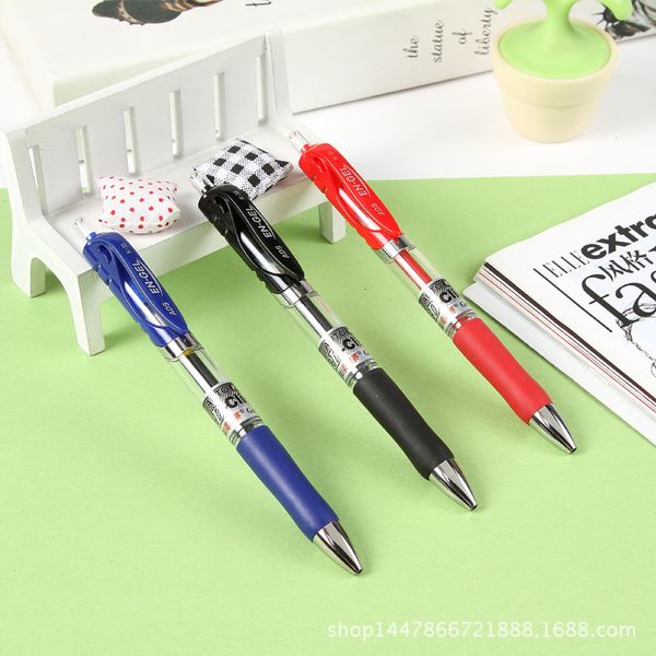 

selling 1pcs gel ink pen click type classic use pen office gel pen