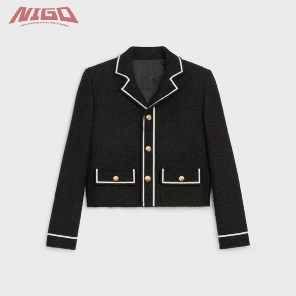 

women's trench coats nigo 21ss ce college style coat #nigo239, Tan;black