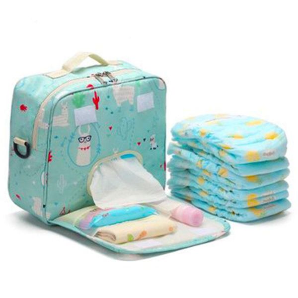 

diaper bags infant nappy storage bin baby organizer reusable wipes bag caddy basket wet/dry mummy travel