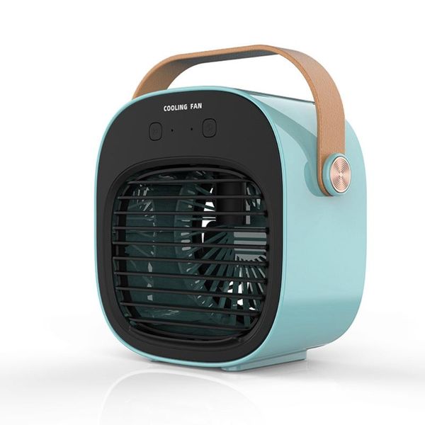 

electric fans 2021 summer water-cooled spray fan deskhome usb office humidifying and hydrating portable