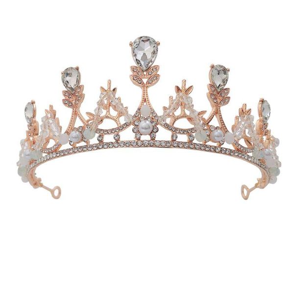 

hair clips & barrettes crystal vintage royal queen king tiaras and crowns men/women pageant prom diadem ornaments wedding jewelry, Golden;silver