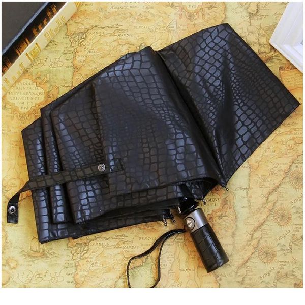 

male folding matic black umbrella 8 ribs parasol waterproof women rain umbrellas men gifts business guarda chuva jllsrh