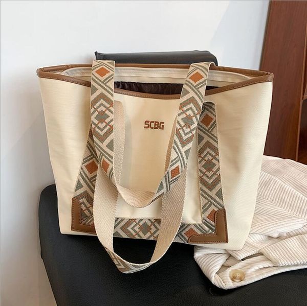 

high-quality women bag fashion luxury designer large capacity women's packet wide shoulders strap tote package shoulder bale messenger, Black;red