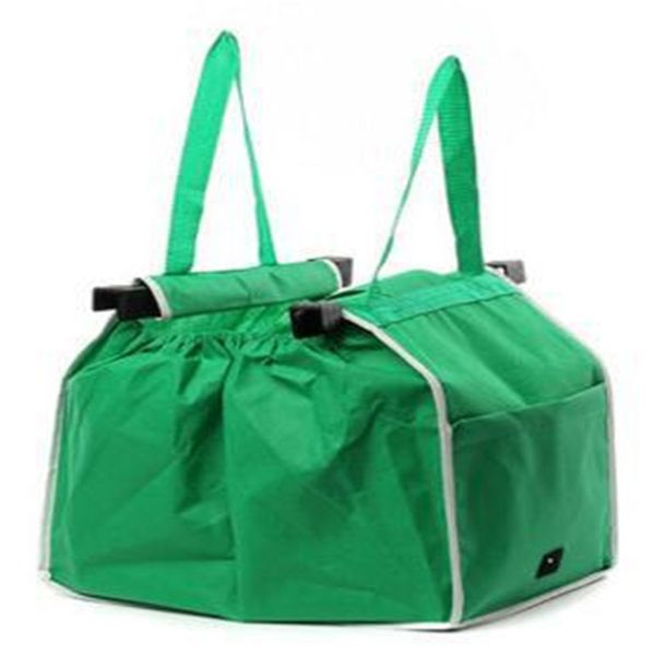 

grocery grab shopping foldable tote eco-friendly reusable storage organizer trolley supermarket large capacity bag pa885166