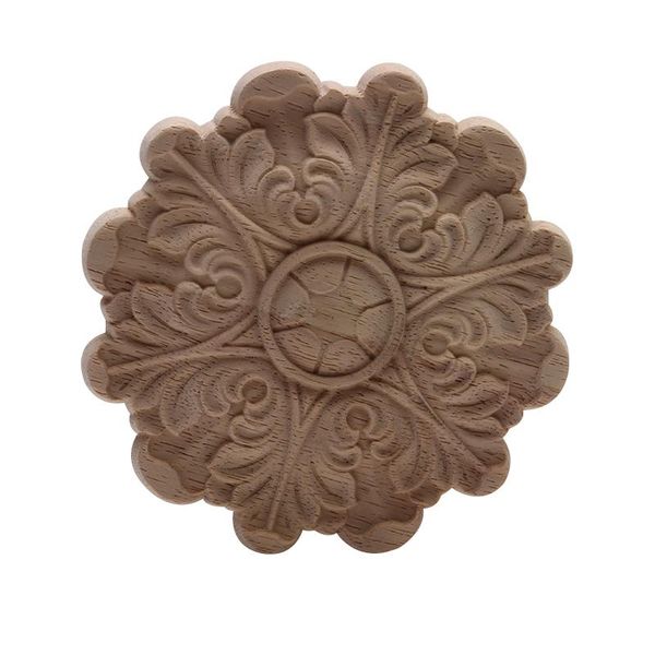 

decorative wood appliques wood applique decal onlay flower decal modern oval rubber corner figurines exquisite